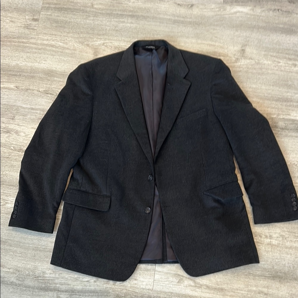 Jos. A. Bank Charcoal Wool Sport Coat Tailored Blazer